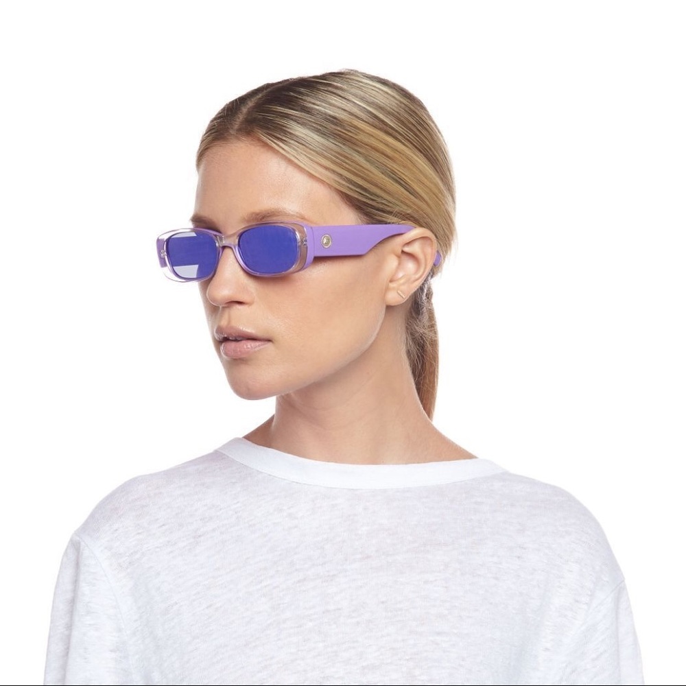 Le Specs Unreal! Purple Glasses